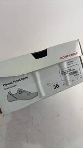 lot 372 image: Bontrager Circuit Road Cycling Shoes EU 36 in Trek White