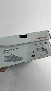 lot 373 image: Bontrager Womens Cycling Shoe EU 42 Nautical NavyMiami Green