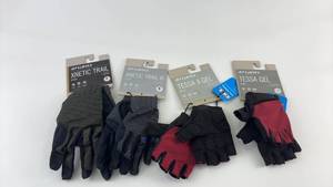 lot 441 image: Set of 4 Giro Adult Cycling Gloves Xnetic Trail and Tessa II Gel