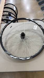lot 107 image: Bontrager Rear 135mm Quick Release 26 Bicycle Wheel with Hub