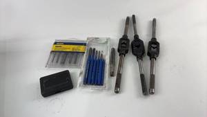 lot 853 image: Set of Tap Wrenches with Drill Bit & Punch Sets