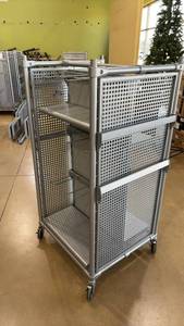 lot 30 image: OPTO Retail Display Gondola Cart on Wheels