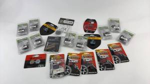 lot 469 image: Assorted Bicycle Brake Pads and Replacement Parts Collection