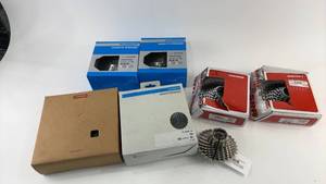 lot 483 image: Collection of 7 Bicycle Cassettes - Shimano and SRAM