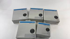 lot 485 image: Collection of 5 Shimano Cassette Sprockets