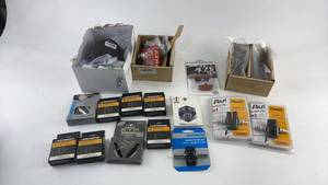 lot 495 image: Assorted Bicycle Brake Pads and Accessories Collection
