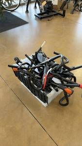 lot 501 image: Collection of Used Bicycle Handlebars