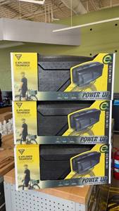lot 513 image: Set of 3 Topeak Explorer TrunkBoxes for E-Bikes