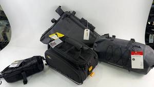 lot 517 image: Collection of 4 Bicycle Bags Bontrager, Topeak, and A-Lab