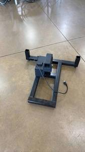 lot 903 image: Bike Rack Display Mount with 120V to 12V Trailer Lights Powerbox