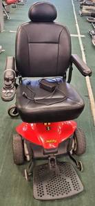 lot 44 image: Jazzy ScooterWheelchair ( 27W left to right arm rest, Seat is 20W and 22D) New