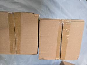 lot 61 image: Lot of two Glass Storage Jars (New)