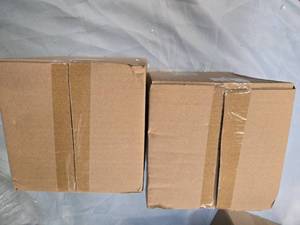 lot 62 image: Lot of two Glass Storage Jars (New)