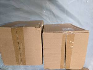 lot 64 image: Lot of two Glass Storage Jars (New)