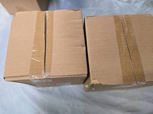 lot 68 image: Lot of two Glass Storage Jars (New)