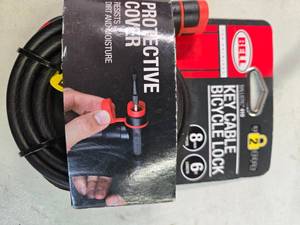 lot 110 image: Bell Key Cable Bicycle Lock ( New)
