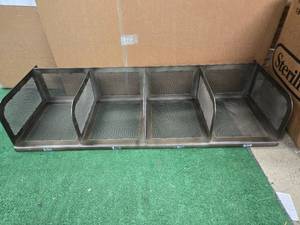 lot 118 image: Tabletop shelfdivider (Dimension 49L x 16 W x 9H)