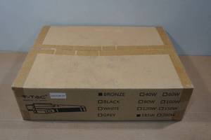 lot 203 image: V-Tac LED 185W Area Light -Bronze