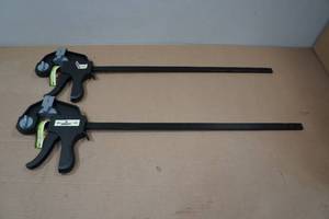 lot 227 image: 2 Pittsburgh Ratchet Bar Clamps