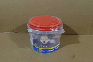 lot 33 image: 5-Piece Disney Mickey Mouse Bath Squirter Bucket Set