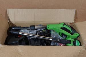 lot 35 image: Battery Powered Weed Whacker Tool