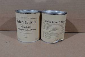 lot 110 image: 2 Tried & True Varnish Oil