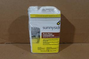 lot 111 image: 1 Gallon Sunnyside Pure Raw Linseed Oil