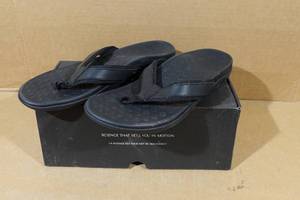lot 189 image: Vionic 544MTide Mens Post Toe Sandals -Size 13