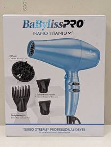 lot 75 image: BaBylissPRO Nano Titanium Xtreme Dryer