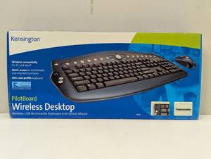 lot 37 image: Kensington PilotBoard Wireless Desktop Keyboard and Mouse