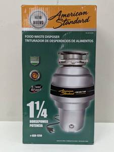 lot 5 image: American Standard Model Asd1250-1 14 Hp Premium Disposal W Power Cord