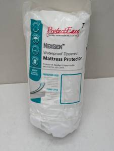 lot 190 image: Nexgen Waterproof Zippered Mattress Protector (Twin)