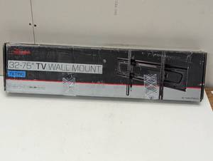 lot 199 image: Rocketfish - Tilting TV Wall Mount for Most 32-90 TVs - Black