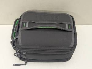lot 158 image: Titan Arctic Zone Expandible Crush Resistant Fridge Cold Lunch Pack Gray Green