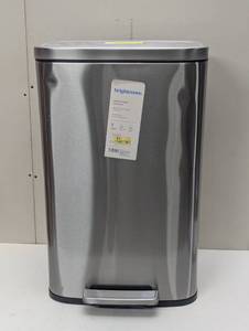 lot 168 image: 45L Rectangular Step Trash Can - Brightroom - Minor Dents