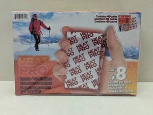 lot 50 image: Cascade Mountain Tech - Heat Pro Hand Warmers, 40 Pairs