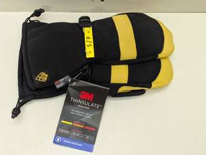 lot 55 image: 3M Thinsulate Insulation Small Yellow Black Water Resistant Multi Purpose - Quality