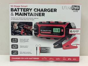 lot 94 image: UltraPro Elite Smart Charger 6V12V 6A - ChargeMaintain
