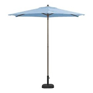 lot 231 image: StyleWell 7.5 ft. Steel Market Outdoor Patio Umbrella in Periwinkle Blue