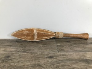 lot 40 image: Hand Club called Supi, Malaita Soloman Islands Carved out of Wood