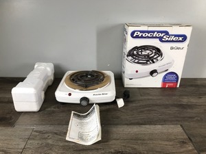 lot 49 image: Hamilton Beach  Proctor Silex Type TS01 Single Electric Burner