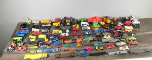 lot 62 image: Lot of Toy Cars - Trucks - Trailers and More