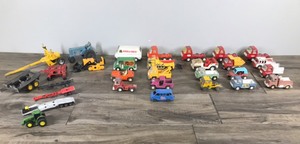 lot 67 image: Large Lot of Collectible Die Cast Trucks & More - Tonka - Tootsie Toy - Hot Wheels - Buddy L & More