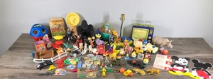lot 73 image: Lot of Collectible Toys and More - Star Wars - Fisher Price - Disney & More