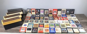 lot 74 image: Lot of Music 8 Track Tapes - Kiss - Charlie Daniels Band - Merle Haggard - Jerry Reed & More