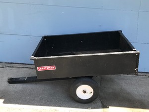 Craftsman Metal Lawn Tractor Tilt Trailer