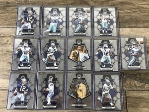 lot 382 image: Lot of 13 Dallas Cowboys 2023 Panini Mosaic Football Cards - Roger Staubach - Emmitt Smith - Michael Irvin and More