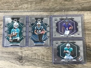 lot 389 image: 4 - 2023 Panini Rookie Football Cards - Cam Smith - Jonathan Mingo -,Devon Achane - Zay Flowers