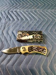 lot 183 image: Frost  Dale Earnhardt Sr. #3 stainless steel knife