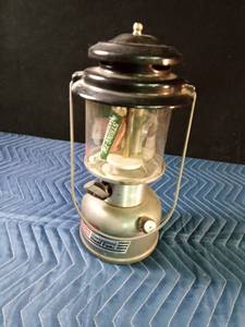 lot 160 image: 1992 Coleman Powerhouse dual fuel lantern